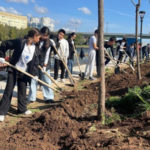 Масштабный общегородской субботник стартовал в Астане