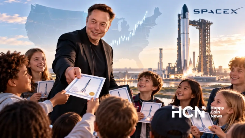 Маск хочет раздать детям США акции SpaceX на  млрд. Как это реализовать?