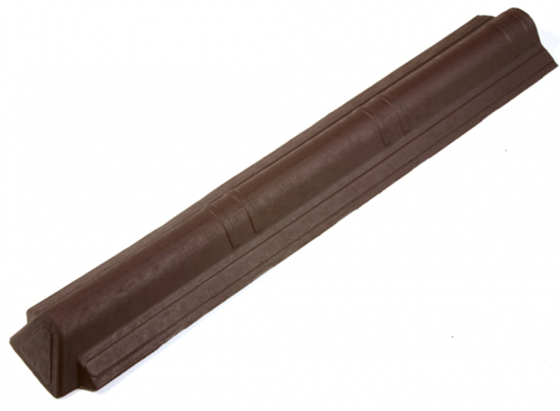 Конек торцевой для Ондувиллы коричневый длина 1,06 м
