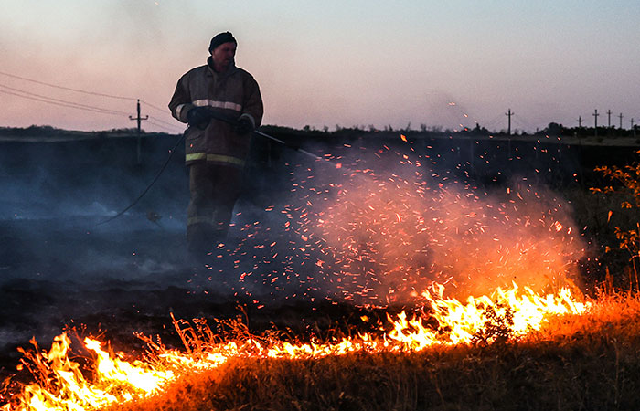 В Ростовской области за сутки произошло около 140 пожаров